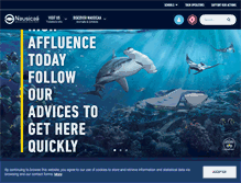 Tablet Screenshot of nausicaa.co.uk